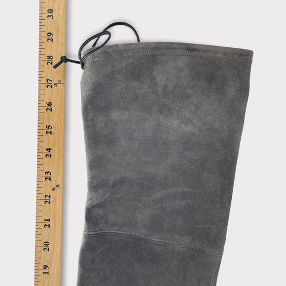 Stuart Weitzman Gray Highland Thigh High‎ Boots - Picture 3 of 8